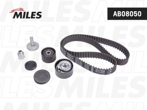 Комплект ремня ГРМ RENAULT duster/megane/clio/laguna 2.0 AB08050 AB08050 MILES