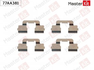 Комплект установочный тормозных колодок Citroen C4 II (B7) 2009 - 77AA381 77AA381 MASTER KIT