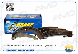 Колодки тормозные барабанные DAEWOO Matiz M100, M150, CHEVROLET Spark M200 AMDBF AMD.BF226 AMD