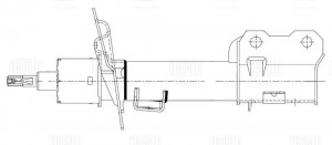 Амортизатор Exeed TXL (19-) (стойка) пер. прав. (AG 30306) AG 30306 TRIALLI