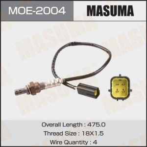 лямбда-зонд! L=475 mm\ Nissan Micra/Murano/Note/Qashqai 05-14, Renault Koleos 08 MOE-2004 MASUMA