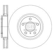 Тормозной диск  SD4247 SD4247 SANGSIN