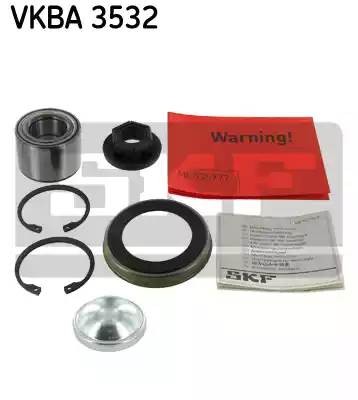 Подшипник ступицы FORD Focus,Fiesta,Fusion задней (АБС) (с кольцом) SKF VKBA3532 SKF