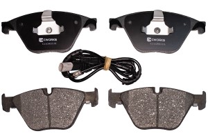 Тормозные колодки передние Low Metallic C11CR0116 C11CR0116 CWORKS