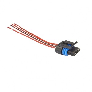 Разъем к датчику холостого хода инжекторных автомобилей ВАЗ, с проводами (121621 LECAR010130703 LECAR