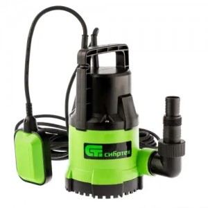 Насос погружной дренажный для чистой воды 500Вт 133л/мин. глубина погружения 7м  97262 SIBRTEC