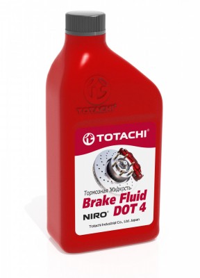 Жидкость тормозная TOTACHI NIRO Brake FLuid DOT-4 0.91кг (4589904928734) 90201 90201 TOTACHI