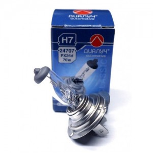 Автолампа 24V H7 24707 DIALUCH
