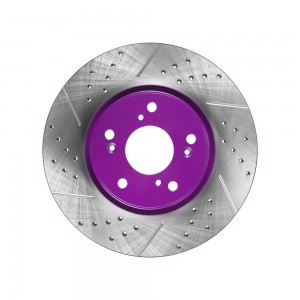 Диск тормозной HONDA Accord (14-) передний (перфорированный) (1шт.) NIBK RN1418DSET NIBK