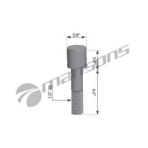 болт рессоры центральный! с гайкой 1/2'-20x6 3/4x3/4 1302\ MSC925 MANSONS