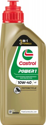 Масло моторное для 4-х тактных двигателей CASTROL Power 1 4T 10W40 синт.1л 15F5A0 CASTROL