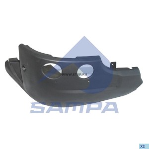 Бампер правая часть R 2010 CG/CR 1840 0287 SAMPA