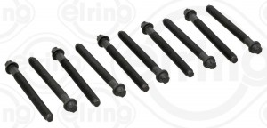 к-кт болтов ГБЦ! 10шт.\ Renault Megane/Laguna, Mitsubishi Carisma 1.9D 96> 272.010 ELRING