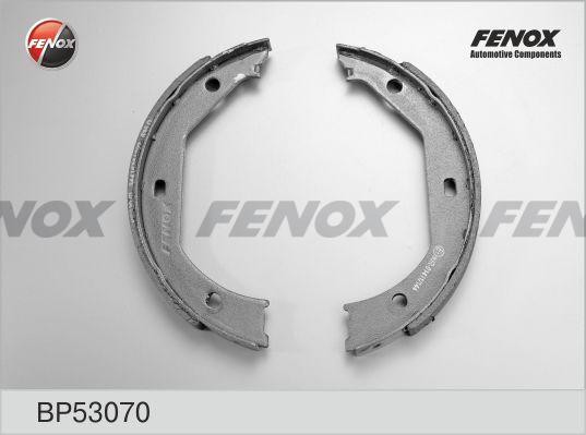 Колодки тормозные барабанные задние BP53070 FENOX