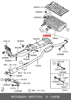 MITSUBISHI MR571816 MITSUBISHI