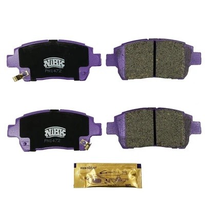Колодки тормозные TOYOTA Corolla (02-),Yaris,Prius (00-) передние (4шт.) NIBK PN1472 NIBK