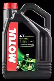 Масло моторное для 4-х тактных двигателей MOTUL 5100 4T 15W50 синт.4л 104083 MOTUL