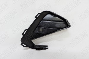 Решетка в бампер нижняя левая Volkswagen Polo sedan 6 (2020-нв) под парктроник OEM1522L OEMPARTS
