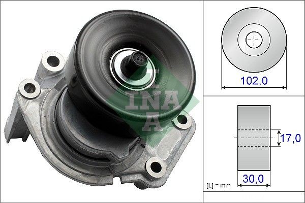 Натяжитель ремня TOYOTA LAND CRUISER 100, 200 4.7 534035010 534 0350 10 INA
