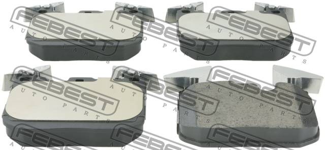 Колодки передние BMW 1 F20/F21 2010- 1901-F20F 1901-F20F FEBEST