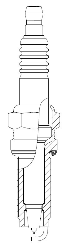 Свеча зажигания для а/м GAC GS8 (18-)/GS5 (19-)/GN8 (21-) 2.0T Ir+Pt (VSP 2731) VSP2731 START VOLT