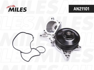 Насос водяной BMW F10/F11/F01/E70/E71 3.0D 08- AN21101 AN21101 MILES