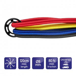 Жгут крепления груза эластичный 0.8м (4шт.) ALCA 881000 ALCA