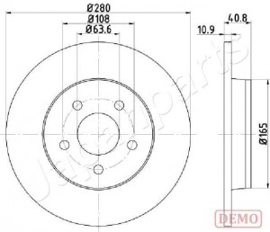 VOLVO V40/V40 CROSS COUNTRY (2012>) DP0301C JAPAN PARTS GROUP