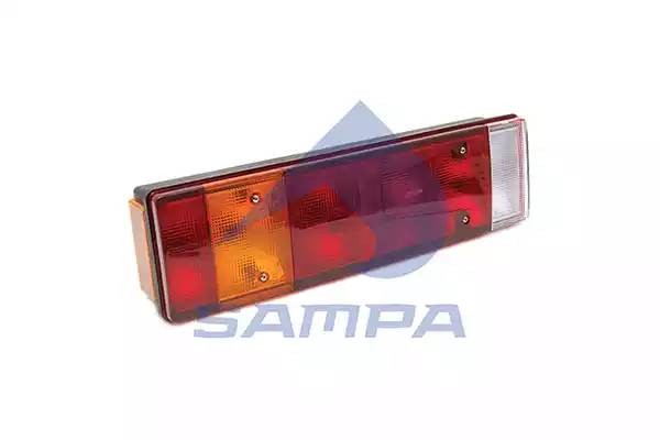 Фонарь задний IVECO правый (467х132мм) IVECO-разъем сзади SAMPA 061081 SAMPA