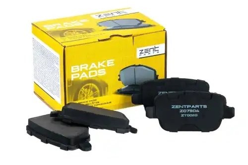колодки дисковые задние Z07504 ZENTPARTS