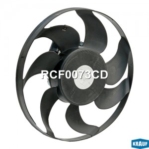 вентилятор охлаждения! с электроприводом D295 mm \Skoda Octavia A5,VW Golf IV/V, RCF0073CD KRAUF