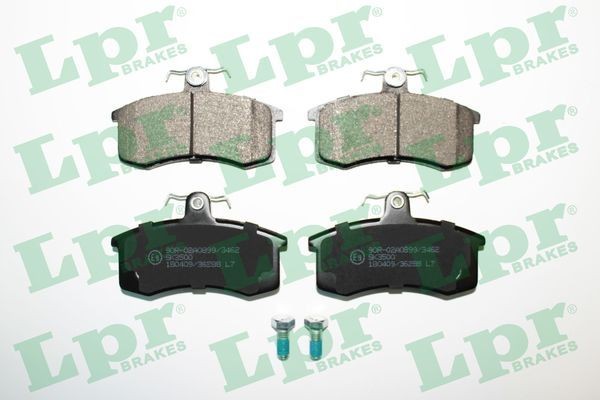 Колодки тормозные передние LADA 2108-099, 2110-2112, kalina, granta, priora 05P2 05P288 LPR