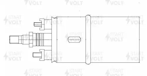 Мотор бензонасоса для а,м Audi 80 86- 1.8i,100 90- 2.3i SFP 1813 SFP1813 START VOLT