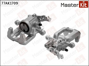 Суппорт тормозной зад.  прав. Skoda YETI (5L) 2009 - 2017 Masterkit 77AK1709 77AK1709 MASTER KIT