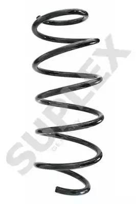 пружина передняя!\ Ford Fusion 1.3/1.4/1.6/1.4TDCi 02-04 10091 SUPLEX