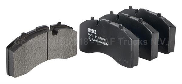Колодки дисковые 29158 211x108x30 SAF (с установочным комплектом) 1962431 DAF TRP