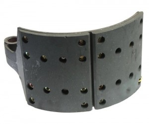 Колодка тормозная SITRAK HOWO задняя правая в сборе (мост MCP16) (1шт.) MOVELEX AZ7117451221MX MOVELEX