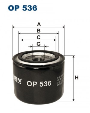 Фильтр масляный OP536 FILTRON