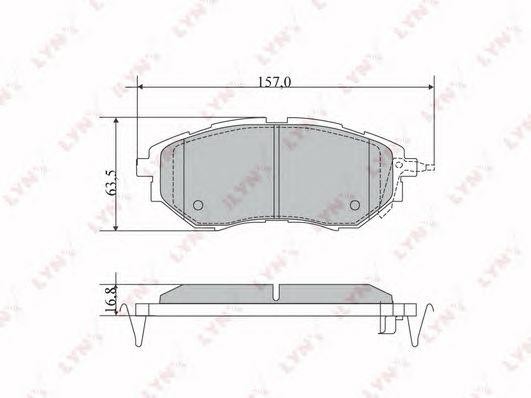 SUBARU LEGACY (B13)/ (B14)/LEGACY OUTBACK (B13)/ ( BD-7111 LYNXAUTO