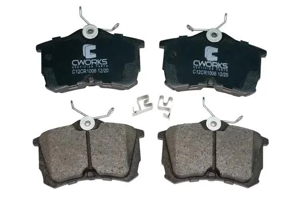 Тормозные колодки задние Low Metallic C12CR1006 C12CR1006 CWORKS