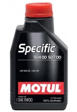 Масло моторное MOTUL SPECIFIC 504 00 507 00 5W-30 1л 107369 107369 MOTUL