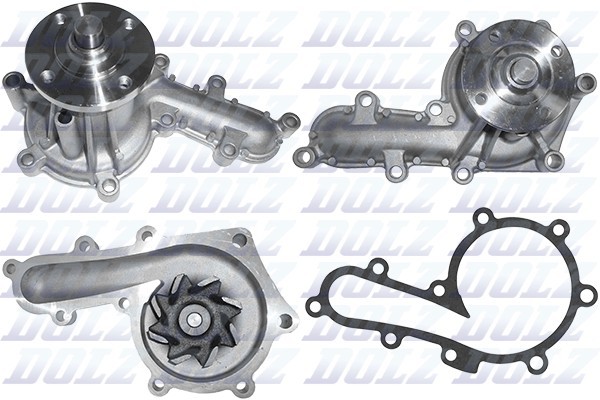 Насос водяной TOYOTALAND CRUISER 100 4.2TDI T254 T254 DOLZ