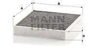SEAT IBIZA III (2002-2008) УГОЛЬНЫЙ CUK26010 MANN FILTER