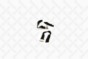 лента ремня натяжения тента! 9 см с крюком оцинковка L650\ 8000503SX STELLOX