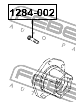 Шпилька колесная HYUNDAI PORTER II 1284-002 1284-002 FEBEST