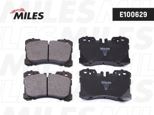 Колодки тормозные передние (Смесь Semi-Metallic) LEXUS LS460-600 06- (TRW GDB347 E100629 MILES