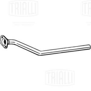 Труба приёмная Renault Duster (10-) 1.5d (алюм. сталь) (ERP 0606) ERP 0606 TRIALLI
