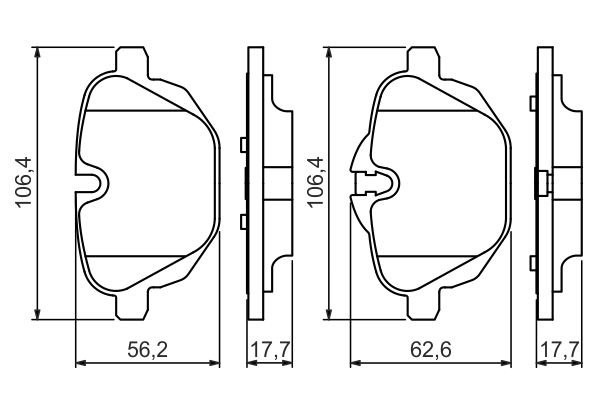 BMW 5-СЕРИЯ F10/F11 (2009>) 0 986 494 432 BOSCH