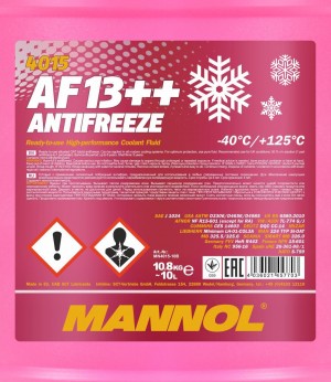 антифриз! готовый красный\ MN401510 MANNOL