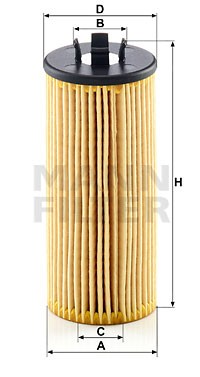 Фильтр масляный BMW 116-120 F70 24-, X1 F48/U11, MINI III/IV HU6015zKIT HU6015ZKIT MANN FILTER